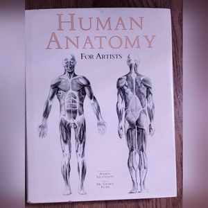 Human Anatomy for Artists hardcover book